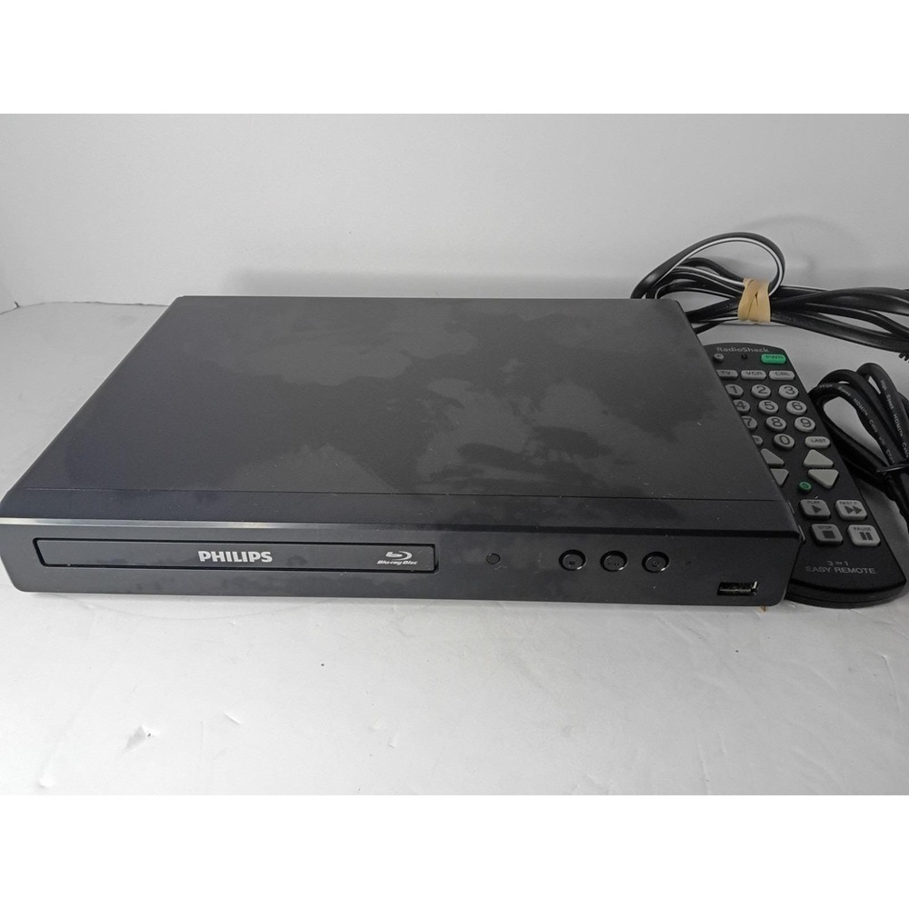 Philips BDP1502/F7 A Blu-ray Disc DVD Player 1080p HDMI USB w  Remote CLEAN
